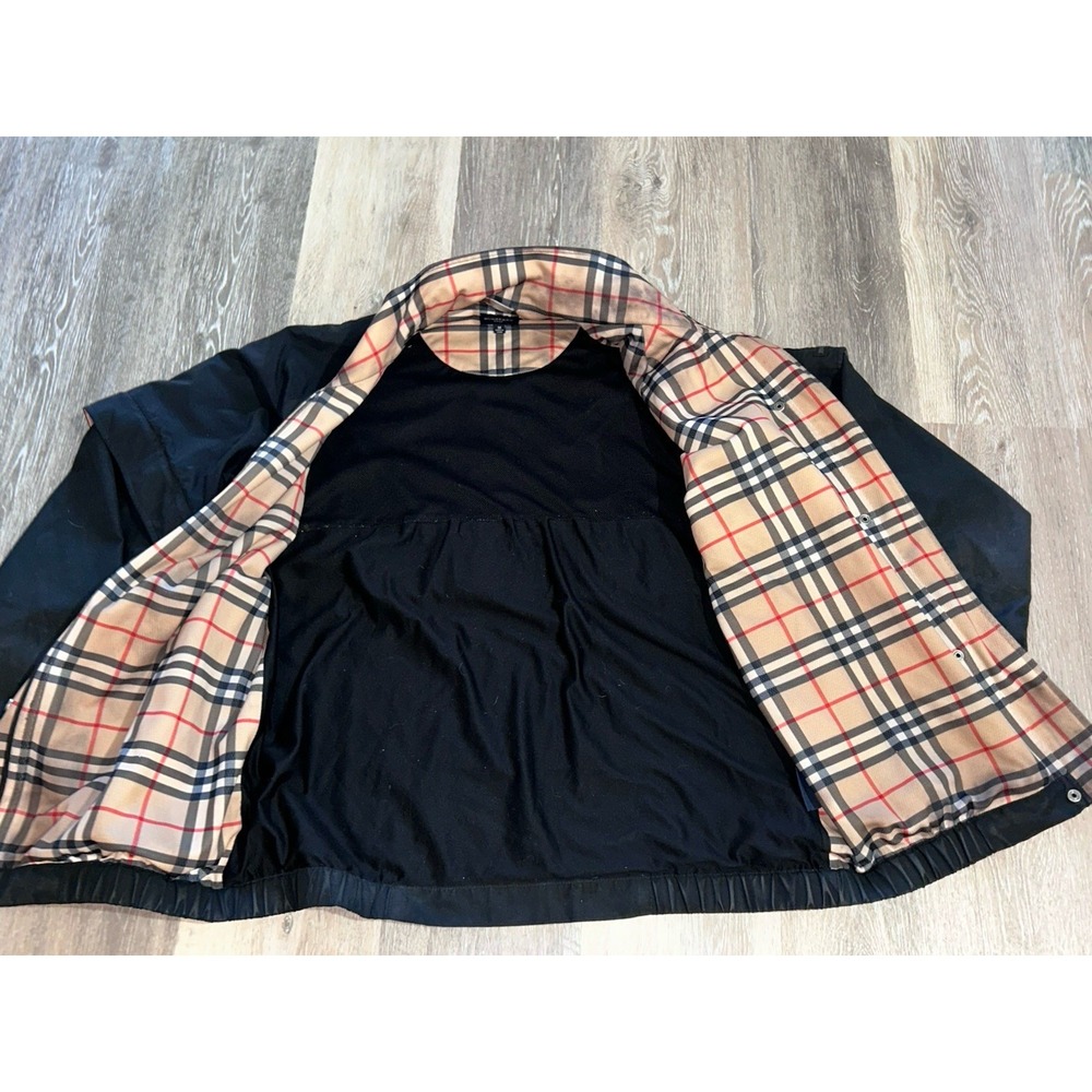 Burberry Golf zip-up bomber jacket nova plaid medium